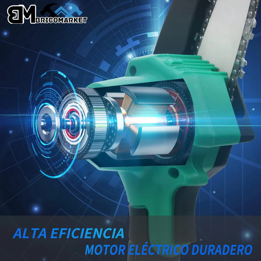 MOTOSIERRA ELÉCTRICA +(1 BATERÍA GRATIS)