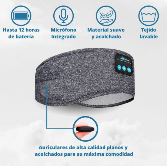 SoftySound™ - Auriculares Bluetooth para Dormir